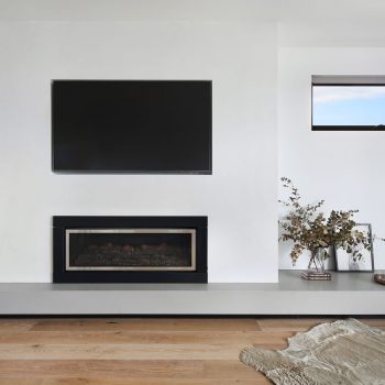 Boutique Lounge With Fireplace