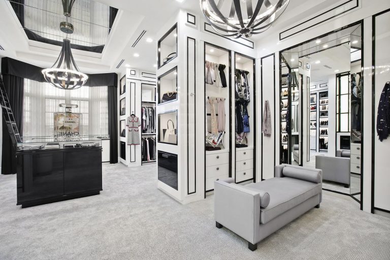 bespoke hamptons walkin closet