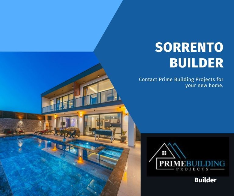 Sorrento builder Prime Building Projects