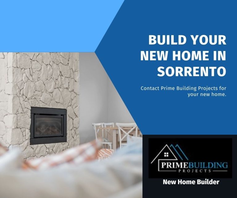 build your new home in sorrento with Prime Building Projects