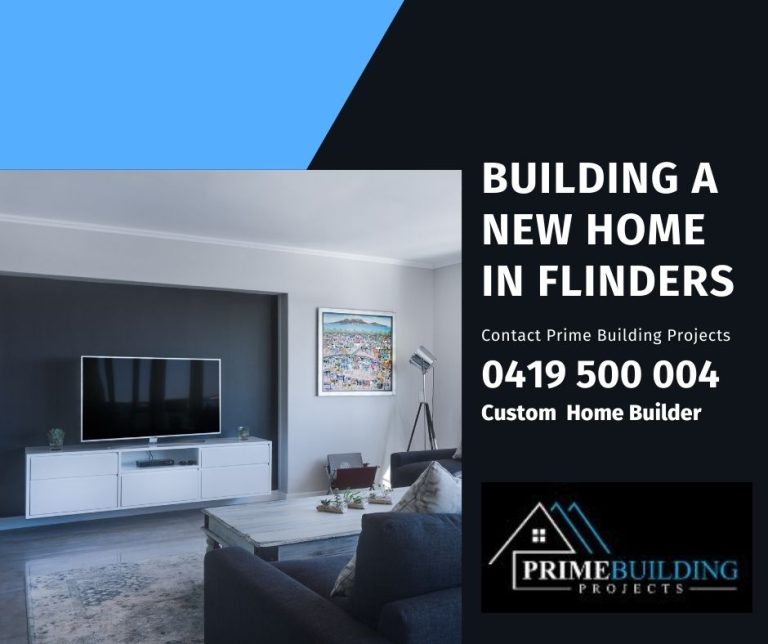 building a new home in flinders