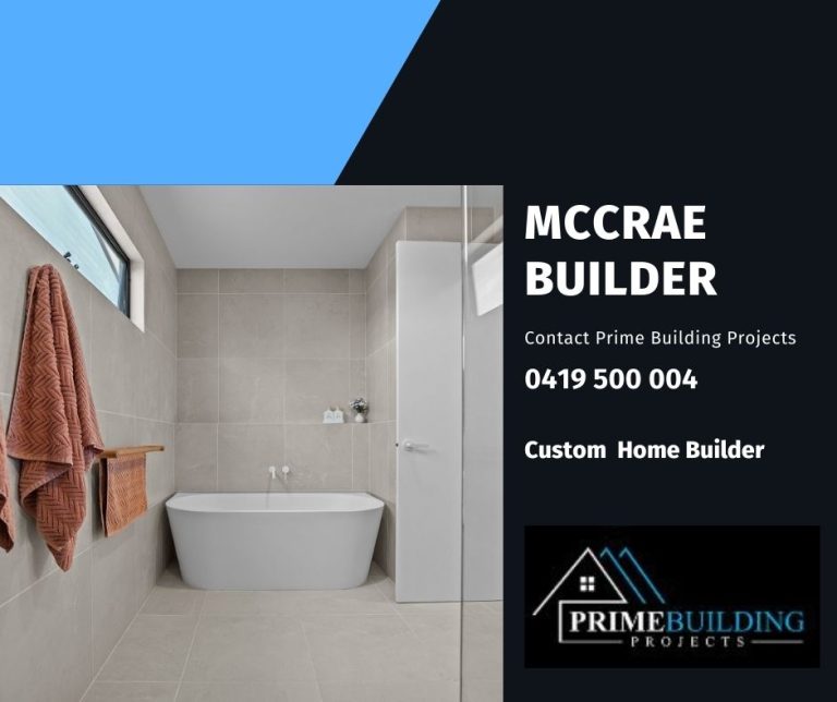 mccrae builder Prime Building Projects