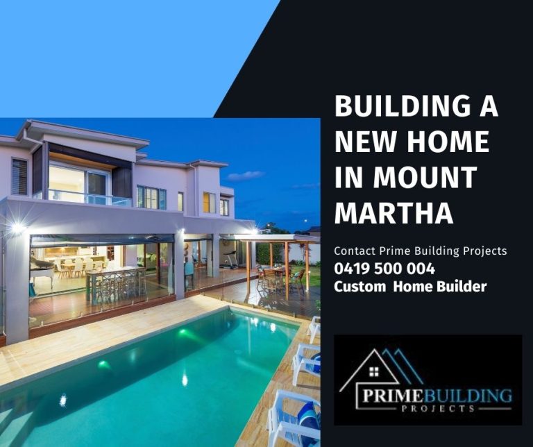 mt martha new home builder Prime Building Projects